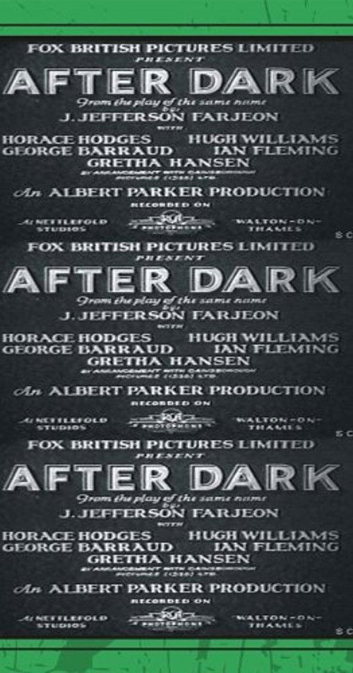 After Dark Poster