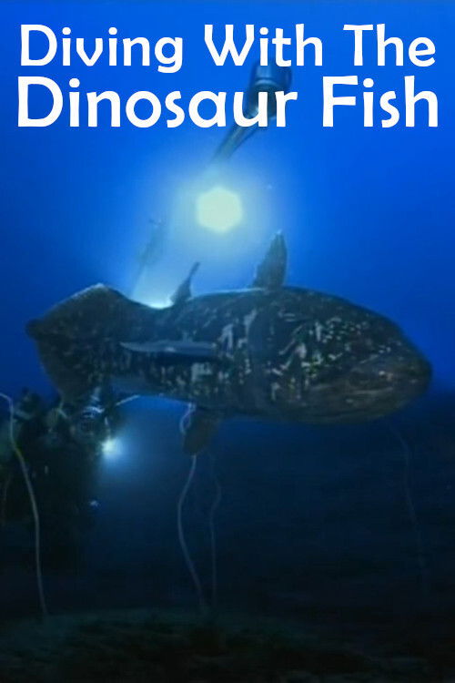 Diving With The Dinosaur Fish Poster