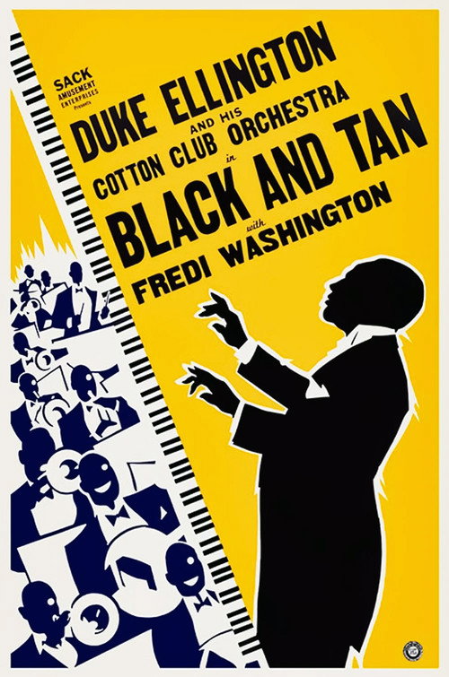 Black and Tan Poster