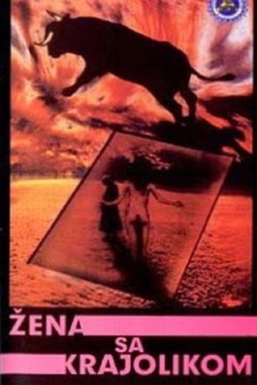Woman with a Landscape Poster