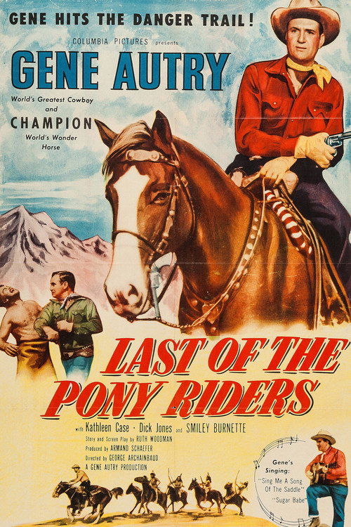 Last of the Pony Riders Poster