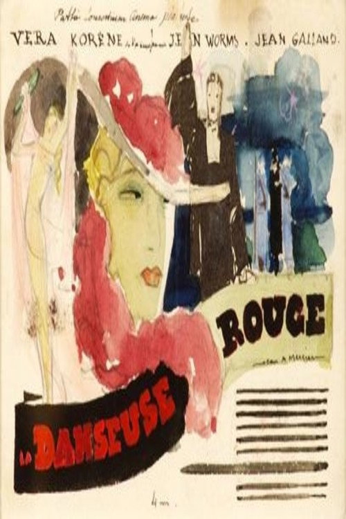 La Danseuse rouge Poster
