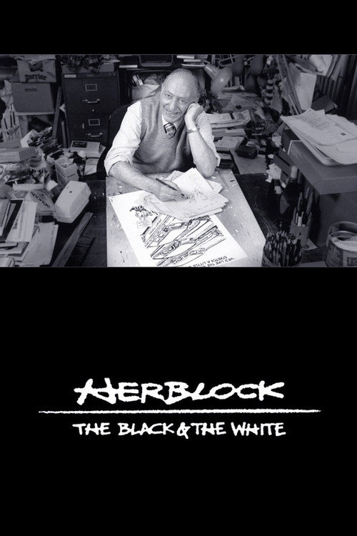 Herblock: The Black & the White Poster
