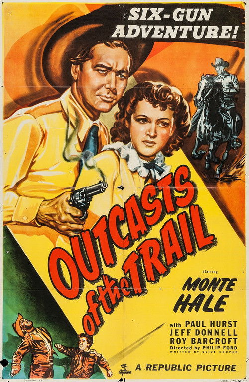 Outcasts of the Trail Poster