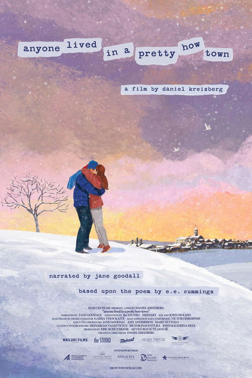 anyone lived in a pretty how town Poster