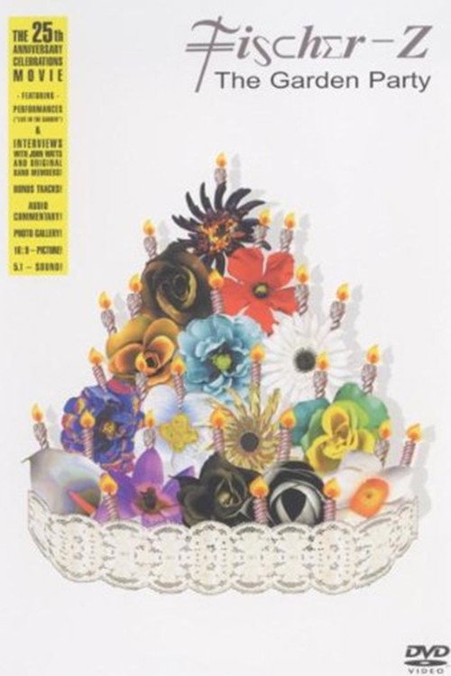Fischer-Z - The Garden Party  The 25th Silver Jubilee Poster