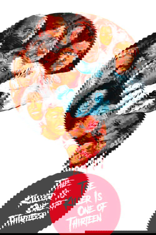 The Killer Is One of Thirteen Poster