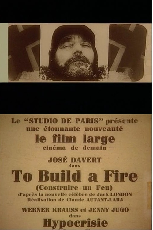 To Build a Fire Poster