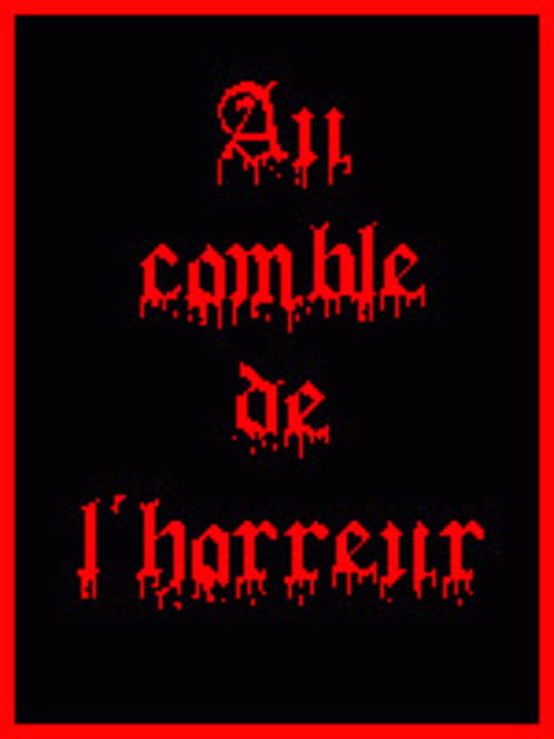 At the Height of Horror Poster