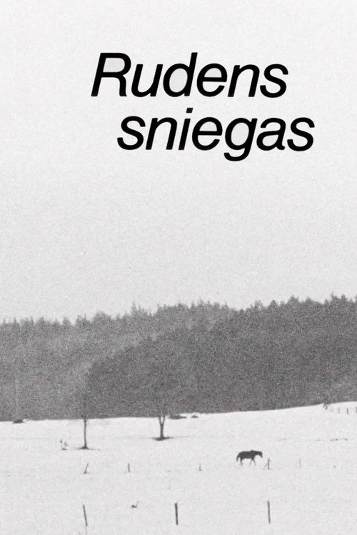 Autumn Snow Poster