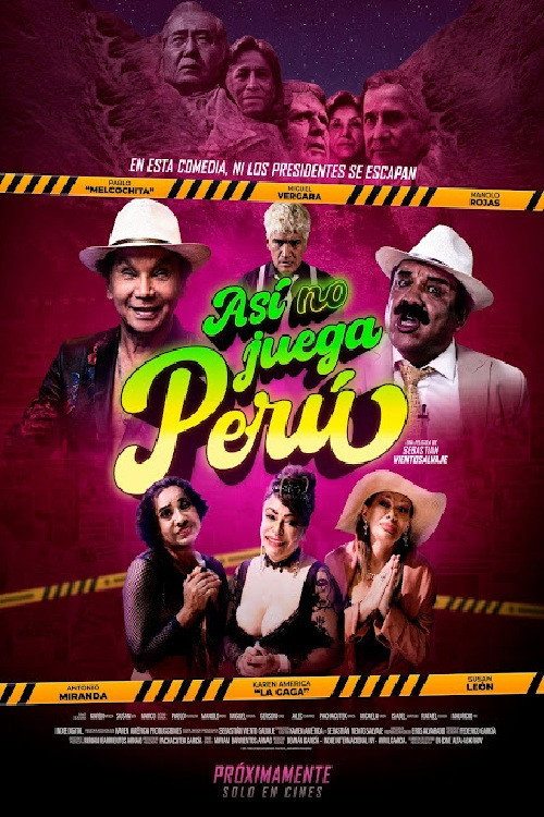 Así no juega Perú Poster