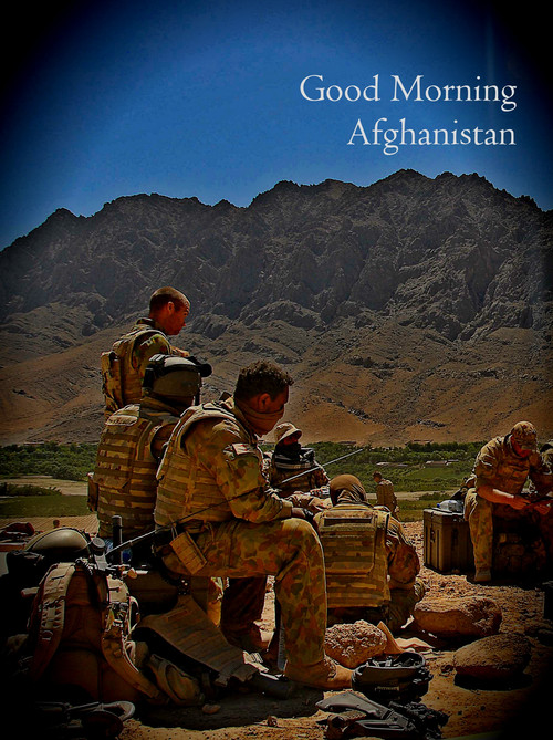 Good Morning Afghanistan Poster