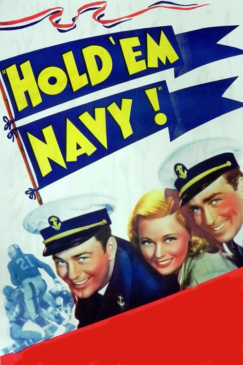 Hold 'Em Navy Poster