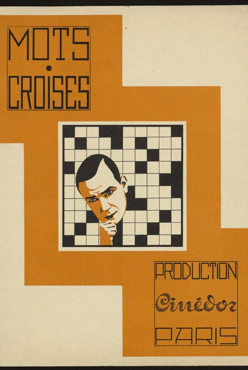 Mots croisés Poster