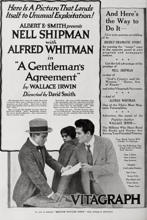 A Gentleman's Agreement Poster