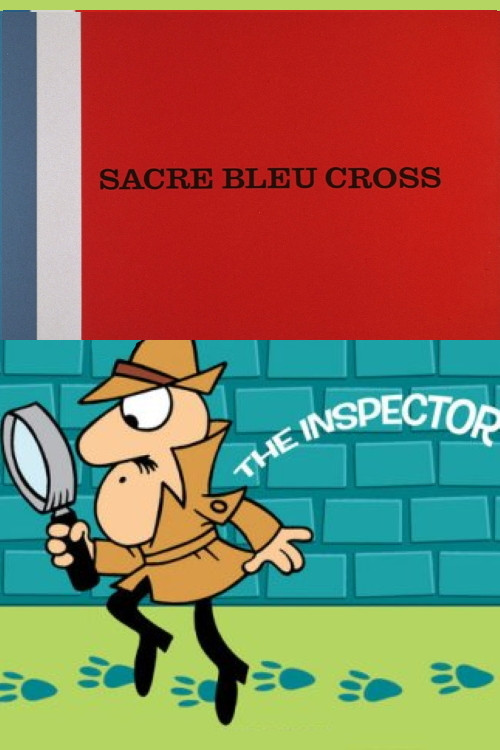 Sacré Bleu Cross Poster