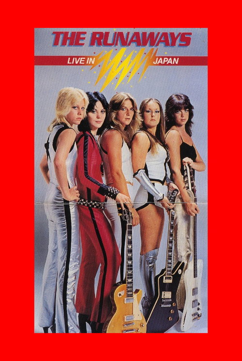 The Runaways Live in Japan Poster
