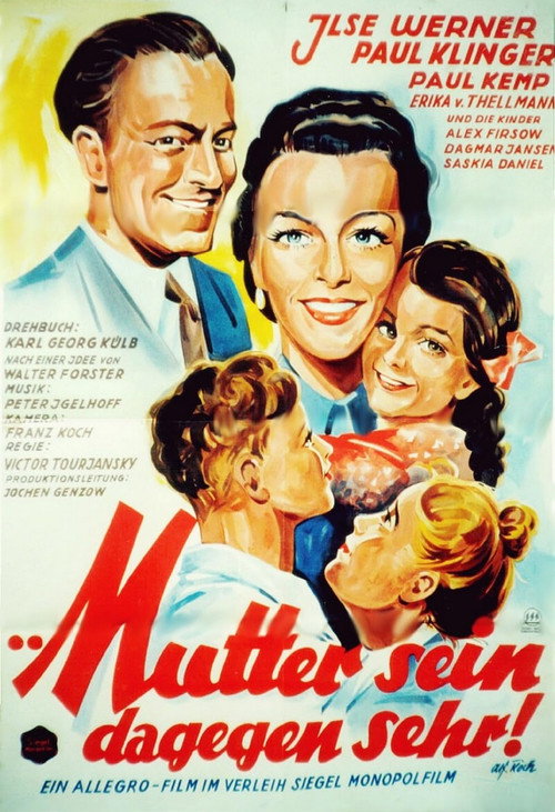 Mutter sein dagegen sehr Poster
