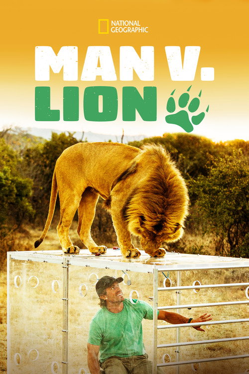 Man V. Lion Poster