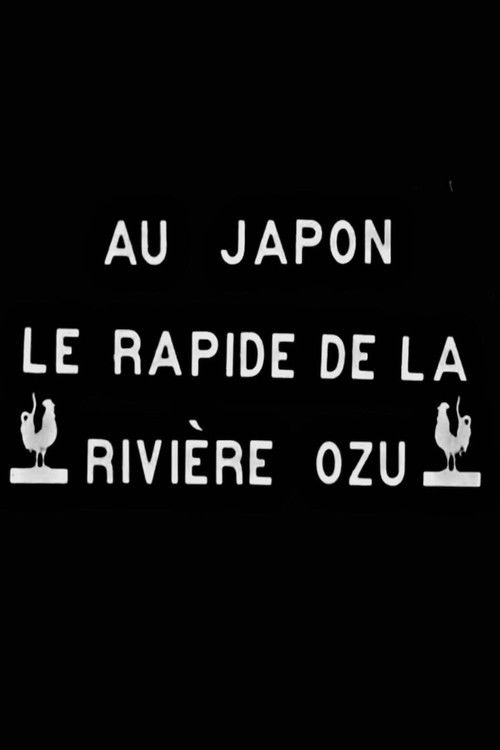 The River Ozu, Japan Poster