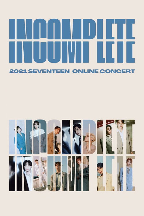 Seventeen: In-Complete Concert Poster