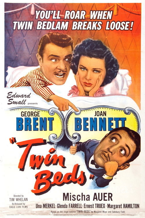 Twin Beds Poster
