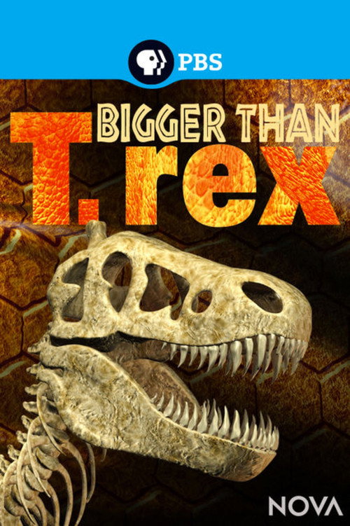 Bigger Than T. Rex Poster