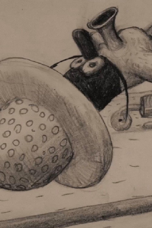 Kiss Me Gentle Rubber Poster