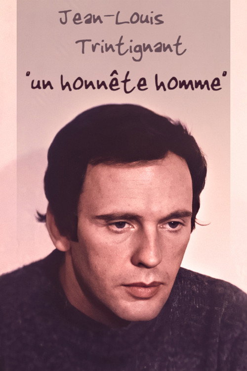 Jean-Louis Trintignant, "an honest man" Poster