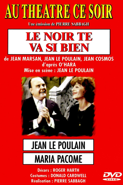 Le noir te va si bien Poster