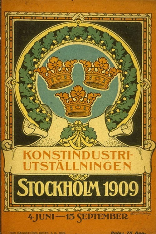 Stockholm Industrial Arts Exhibition 1909 Poster