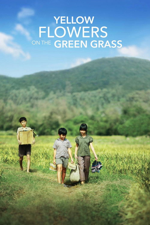Yellow Flowers On the Green Grass Poster