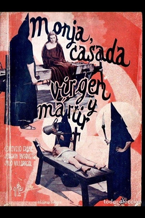 Monja, casada, virgen y mártir Poster