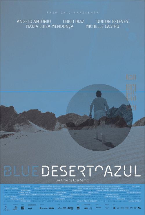 Blue Desert Poster