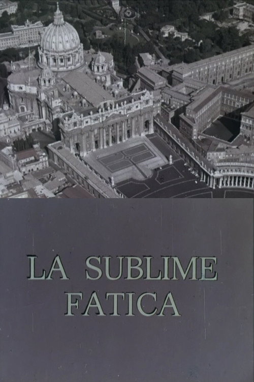 La sublime fatica Poster