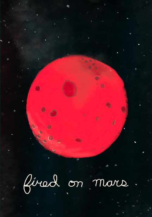 Fired on Mars Poster