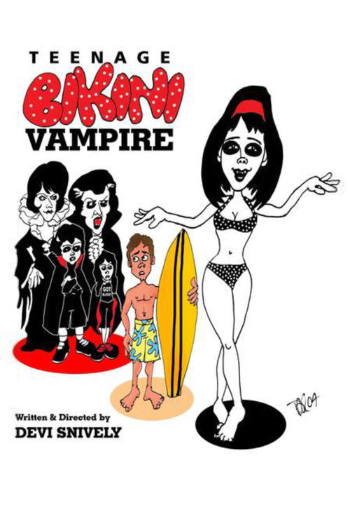 Teenage Bikini Vampire Poster