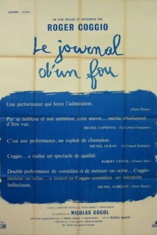 Le journal d’un fou Poster