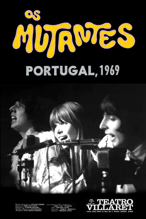 Os Mutantes: Teatro Villaret, Lisboa, Portugal, 1969 Poster