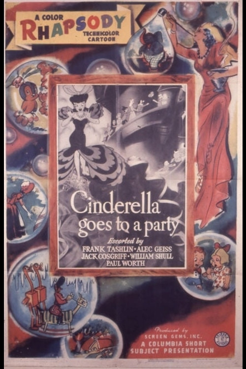 Cinderella Goes To A Party Poster
