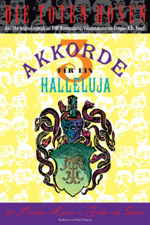 Die Toten Hosen - 3 Akkorde für ein Halleluja Poster
