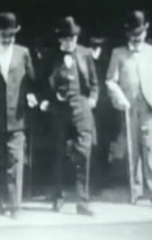 Bartolomé Mitre visita el Museo de Historia Poster