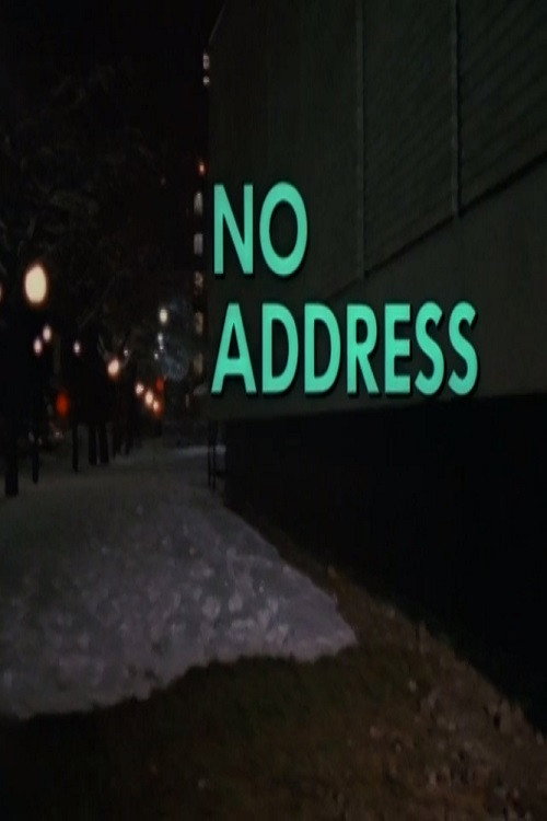 No Address Poster