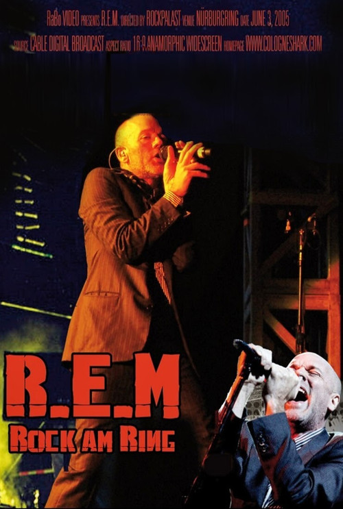 R.E.M. - Live At The Rock Am Ring Poster