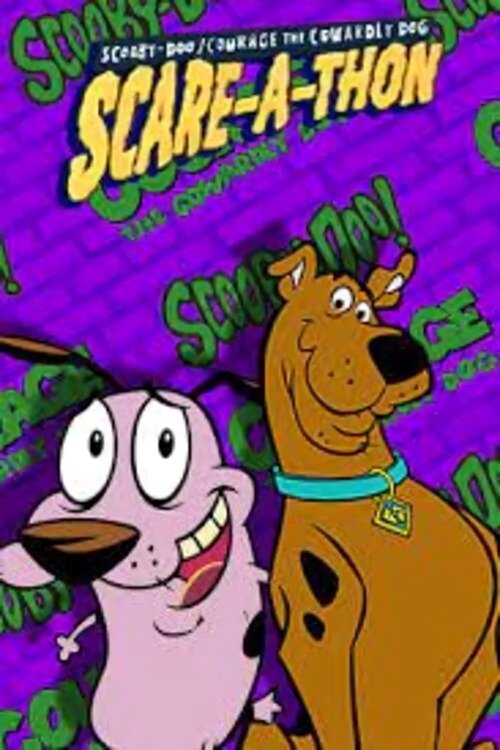 Scooby-Doo/Courage the Cowardly Dog Scare-A-Thon Poster