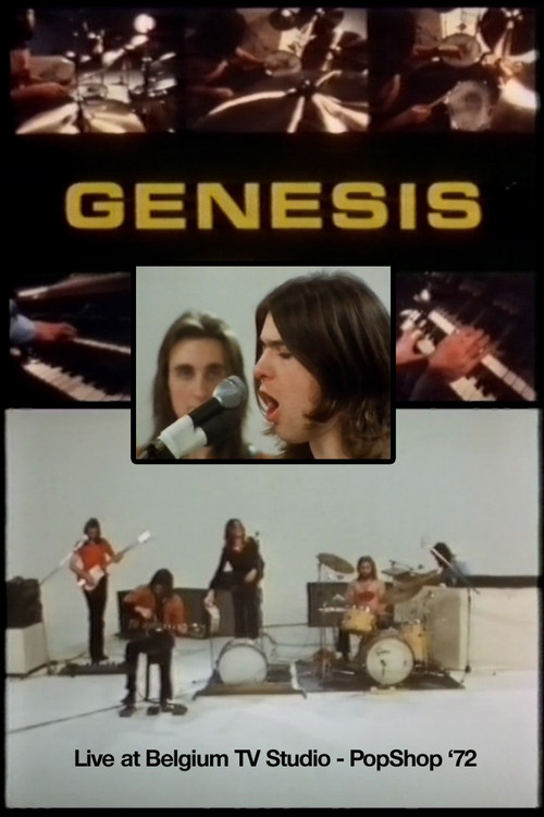 Genesis - Live at Belgium TV Studio, PopShop'72 Poster