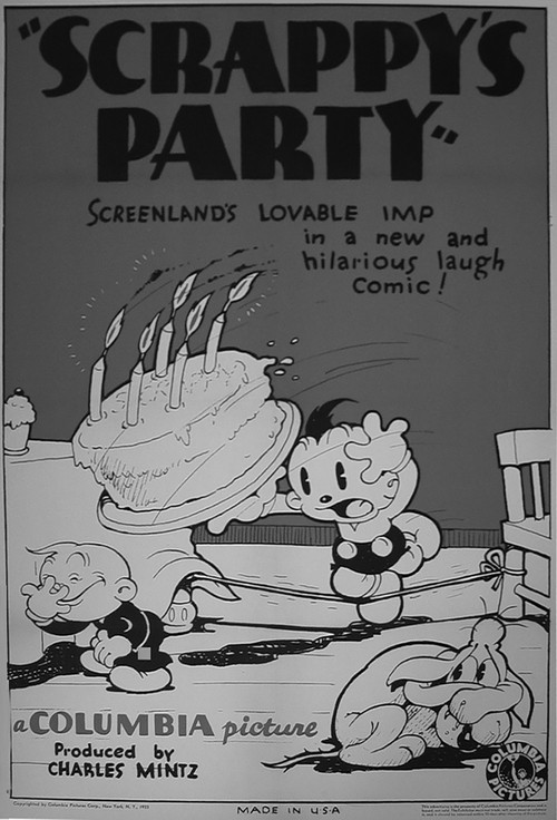 Scrappy's Party Poster