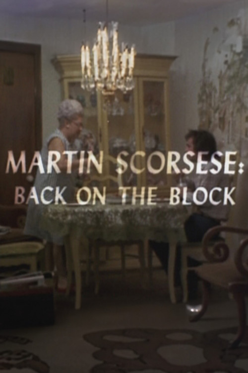 Martin Scorsese: Back on the Block Poster
