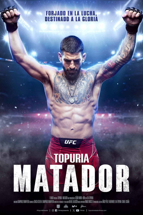 Topuria. Matador Poster