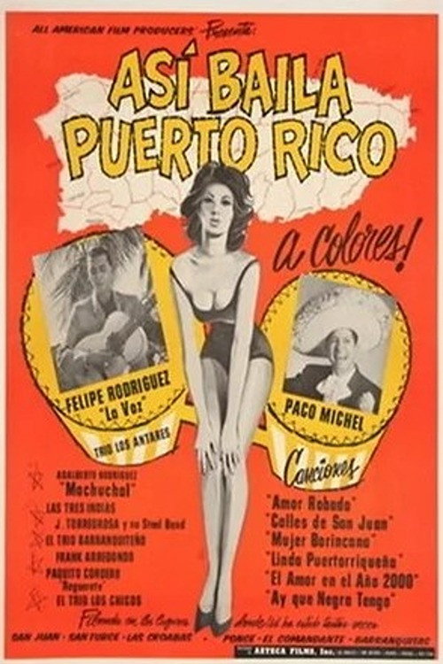 Así baila Puerto Rico Poster